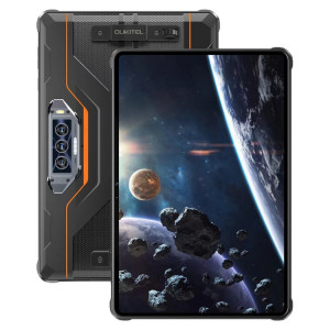  Tablette robuste OUKITEL RT8 4G réseau IP68/IP69K, 6 Go + 256 Go, 11 pouces Android 13 MediaTek Helio G99 Quad Core prise en charge double SIM, (orange) SO301B1963-20