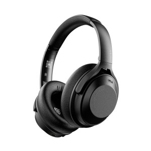 A06 Casque antibruit sans fil ANC sur l’oreille Casque Bluetooth (noir) SH201A1594-20