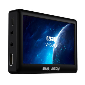 Ezcap 180 VHSDigi Boîte d'enregistrement de capture vidéo avec écran de 4,3 pouces (noir) SE001A1524-20