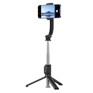 Trépied amovible avec télécommande Bluetooth ZGA S01, perche à selfie (noir) SZ101A529-20