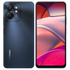  Blackview COLOR 8, 8 Go + 256 Go, identification d'empreintes digitales et de visage, 6,75 pouces Android 13 Unisoc T616 Octa Core jusqu'à 2,2 GHz, réseau : 4G, OTG (gris cendré) SB902A1726-20