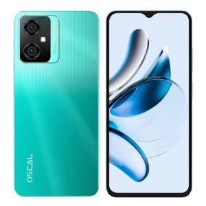  Blackview Oscal TIGER 10, 8 Go + 256 Go, 6,56 pouces Android 13 Unisoc UMS9230 T606 Octa Core jusqu'à 1,6 GHz, réseau : 4G, OTG (Dim Forest Green) SB201C187-20