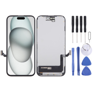 Pour iPhone 15 Écran LCD OLED souple DD avec assemblage complet de numériseur SH26011916-20