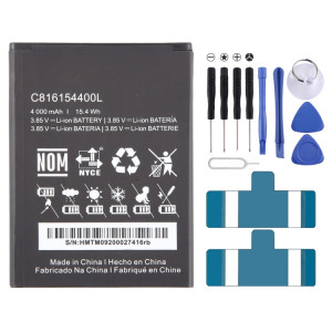 Pour BLU C816154400L 4000mAh Remplacement de la batterie SH7801267-20