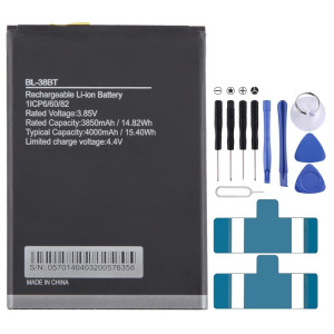 Pour Tecno Pop 5 GO BL-38BT 4000mAhRemplacement de la batterie SH9002373-20