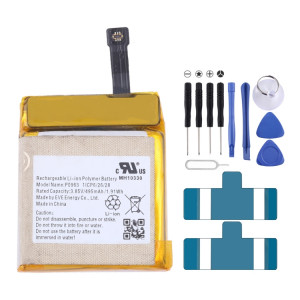 Pour remplacement de batterie Amazfit EVE P0963 495mAh SH96041301-20