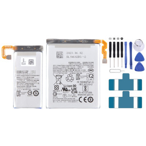 Pour Samsung Galaxy Z Flip5 2620mAh 971mAh 1 paire de batterie de remplacement SH02031738-20