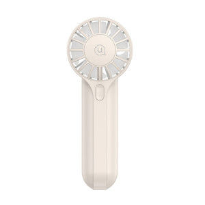 USAMS ZB288 Mini ventilateur portatif rechargeable haute vitesse de type C (Beige) SU301B1146-20