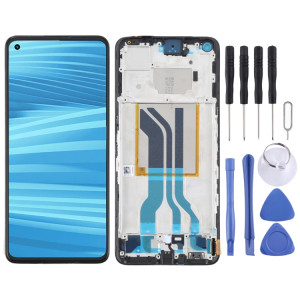 Pour Realme GT2 Original AMOLED LCD écran numériseur assemblage complet avec cadre SH44021028-20