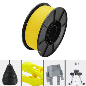 Matériau composite PLA-F de filament d'imprimante 3D 1.0KG (jaune) SH301C834-20
