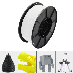 Matériau composite PLA-F de filament d'imprimante 3D 1.0KG (blanc) SH301J110-20
