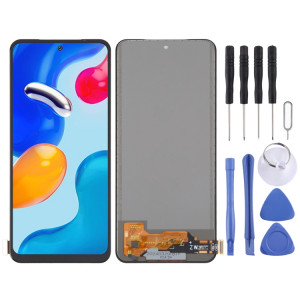Pour Xiaomi Poco M4 Pro 4G TFT matériel écran LCD OEM avec numériseur assemblage complet SH55061150-20