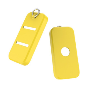 Pour Apple Vision Pro Accessoires Power Étui de protection en silicone (Jaune) SH901D1248-20