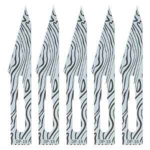 5 pièces Mijing DP-18 lame Non magnétique NO.11 polie à la main SM52991469-20