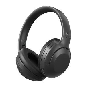 Casque Bluetooth à réduction de bruit monté sur la tête ROCK O3 (noir) SR001B1657-20