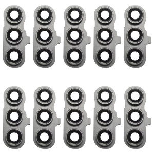 Pour Samsung Galaxy S23 FE SM-S711B 10 pièces couvercle d'objectif de caméra arrière d'origine (noir) SH305A1307-20