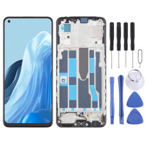 Pour OPPO Find X5 Lite OLED LCD écran numériseur assemblage complet avec cadre SH97191313-20