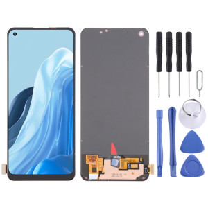 Pour écran LCD OPPO Reno7 5G avec assemblage complet de numériseur SH98011718-20