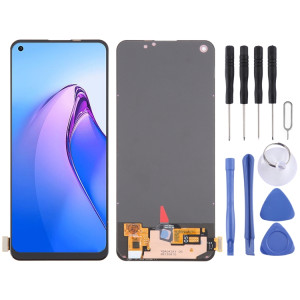 Pour écran LCD OPPO Reno8 4G avec assemblage complet de numériseur SH9802698-20