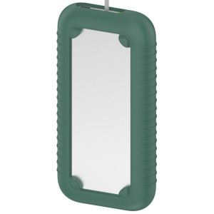Pour Apple Vision Pro Accessoires Power Bank Storage Étui de protection en silicone (vert foncé) SH501B273-20