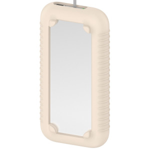 Pour Apple Vision Pro Accessoires Étui de protection en silicone de stockage de banque d'alimentation (Starlight) SH501D966-20