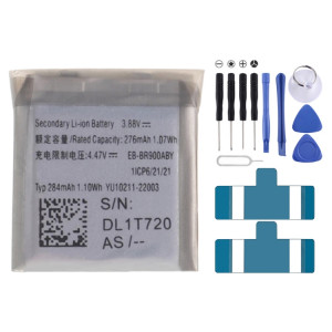 Batterie de remplacement pour Samsung Watch 5, 40mm, SM-R900, EB-BR900ABY, 276mAh SH6603415-20
