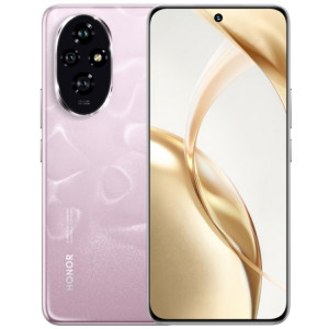Honor 200, 16 Go + 256 Go, identification par empreinte digitale à l'écran, 6,7 pouces MagicOS 8.0 Snapdragon 7 Gen 3 Octa Core, réseau : 5G, NFC, OTG (rose) SH103B424-20