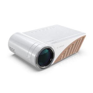 S6 1280x720 5500 Lumens Portable Home Cinéma LED HD Projecteur Numérique (Blanc) SH901B113-20