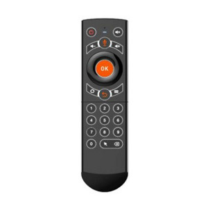 G21 2,4 GHz Air Air Mouse LED Backlight Clavier sans fil Contrôle avec gyroscope pour Android TV Box / PC, Soutenez la voix intelligente (orange) SH701E1102-20