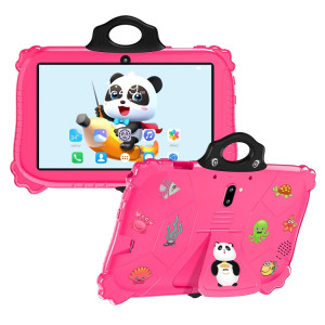 Tablette PC pour enfants WiFi C79 Panda 7 pouces, 2 Go + 16 Go, processeur Android 7.1 MT6735 Octa Core (rose) SH601C53-20