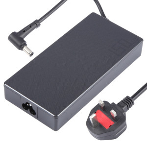 Adaptateur secteur pour ordinateur portable 150 W 20 V 7,5 A pour Asus 6,0 x 3,7 mm, prise : prise britannique SH93031193-20