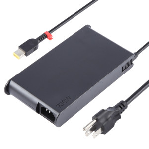 Adaptateur d'alimentation pour ordinateur portable 230W 20V 11,5 a, pour Lenovo Big Square USB, prise: prise américaine SH1802398-20