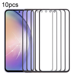 Lentille extérieure en verre pour écran avant, pour Samsung Galaxy A54 SM-A546B, 10 pièces, avec adhésif OCA optiquement transparent SH4914626-20