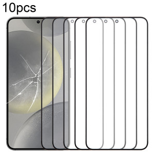 Lentille extérieure en verre pour écran avant, pour Samsung Galaxy S24 SM-S921B, 10 pièces, avec adhésif OCA optiquement transparent SH4928593-20