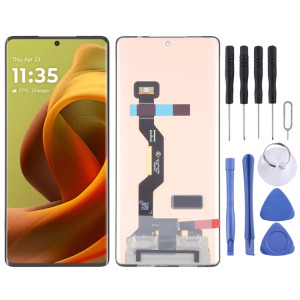 Pour Motorola S50 Neo Écran LCD P-OLED d'origine avec assemblage complet de numériseur SH79031221-20