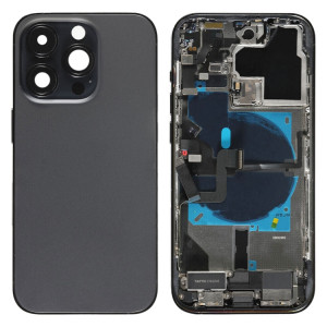 For iPhone 14 Pro Battery Back Cover Assembly, Version:US Version(Black) SH603A1386-20