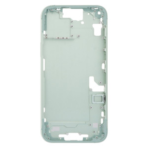 Pour iPhone 15 Plus Cadre central Plaque de cadre avec touches latérales + plateau de carte, Version : Version CE UE (vert) SH301C1287-20