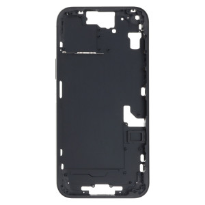 Pour iPhone 15 Plus Cadre central Plaque de cadre avec touches latérales + plateau de carte, Version : Version américaine (noir) SH302A1166-20
