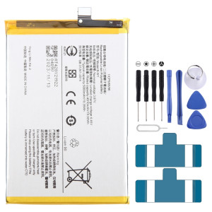 Batterie de remplacement Li-Polymère 5000mAh pour vivo Y02 B-W1 SH4513955-20