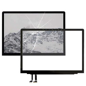 Pour Microsoft Surface Laptop 1/2 Écran tactile avec adhésif optiquement transparent OCA SH1807766-20