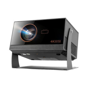 AUN A003 Pro 1920 x 1080P 350 Lumens Projecteur LED HD numérique portable pour home cinéma, (gris) SA403A329-20