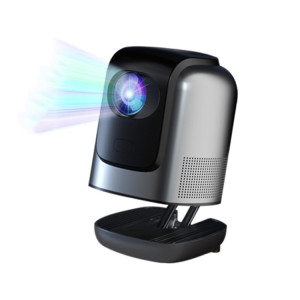 Projecteur sur pied PTZ pliable TZ-1 1080P 280ANSI HiSilicon 352 Android 9.0, prise américaine (gris) SH501A1684-20