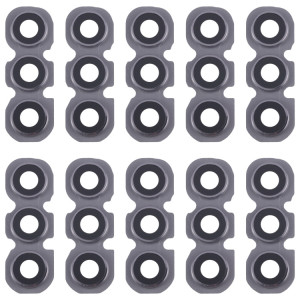 Pour Samsung Galaxy A34 SM-A346B 10 pièces Cache objectif caméra arrière (noir) SH618A757-20
