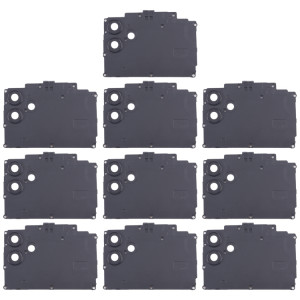 Pour Samsung Galaxy M04 SM-M045F 10 pièces couvercle d'objectif de caméra arrière (noir) SH624A1925-20
