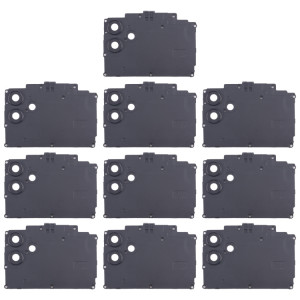 Pour Samsung Galaxy A04 SM-A045F 10 pièces Cache objectif caméra arrière (noir) SH625A1402-20