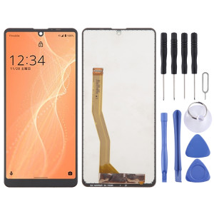 Pour Sharp Aquos Sense4 Basic Écran LCD d'origine avec numériseur Assemblage complet SH19101426-20