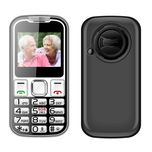 Téléphone à clavier W26 Elder, 2,2 pouces, 6800 mAh, 21 touches, SOS, FM, double SIM, GSM, prise : (noir) SH101A200-20
