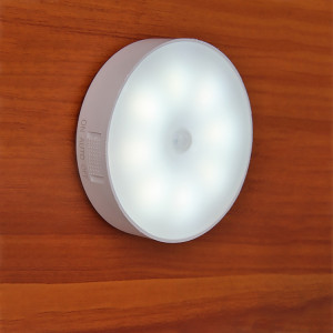 Lampe de chevet intelligente à LED à induction pour le corps humain avec interrupteur (lumière blanche) SH301A776-20