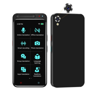 VORMOR Z6 Traducteur intelligent AI avec écran tactile HD de 5,0 pouces 139 langues avec traduction hors ligne / traduction de photos SH41021121-20