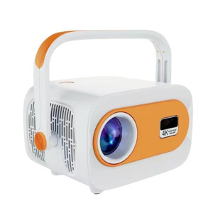 Projecteur portable JY325 1280 x 720P 200ANSI Amlogic H713 CPU Android 11.0, prise britannique (blanc) SH003A684-20